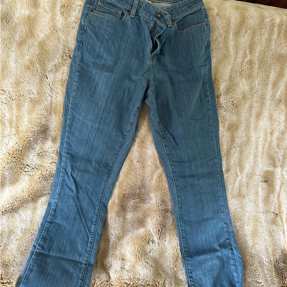 LL Bean like new “perfect fit” jeans.